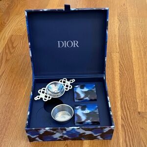 Dior Blue and Silver Tea diffuser Gift Set